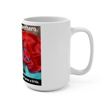 Load image into Gallery viewer, Ready to be a superhero Snouticus puppy mug 15 ounce
