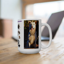 Load image into Gallery viewer, Snouticus guide to backyard animals mug.
