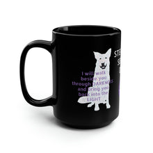 Load image into Gallery viewer, Steadfast Service Dogs - Black Mug, 15oz
