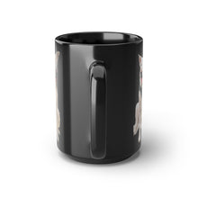 Load image into Gallery viewer, Black Snouticus face mug. 15 ounce size.
